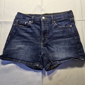 Banana Republic Shorts Womens Size 29/8 Low Rise Medium Blue Denim